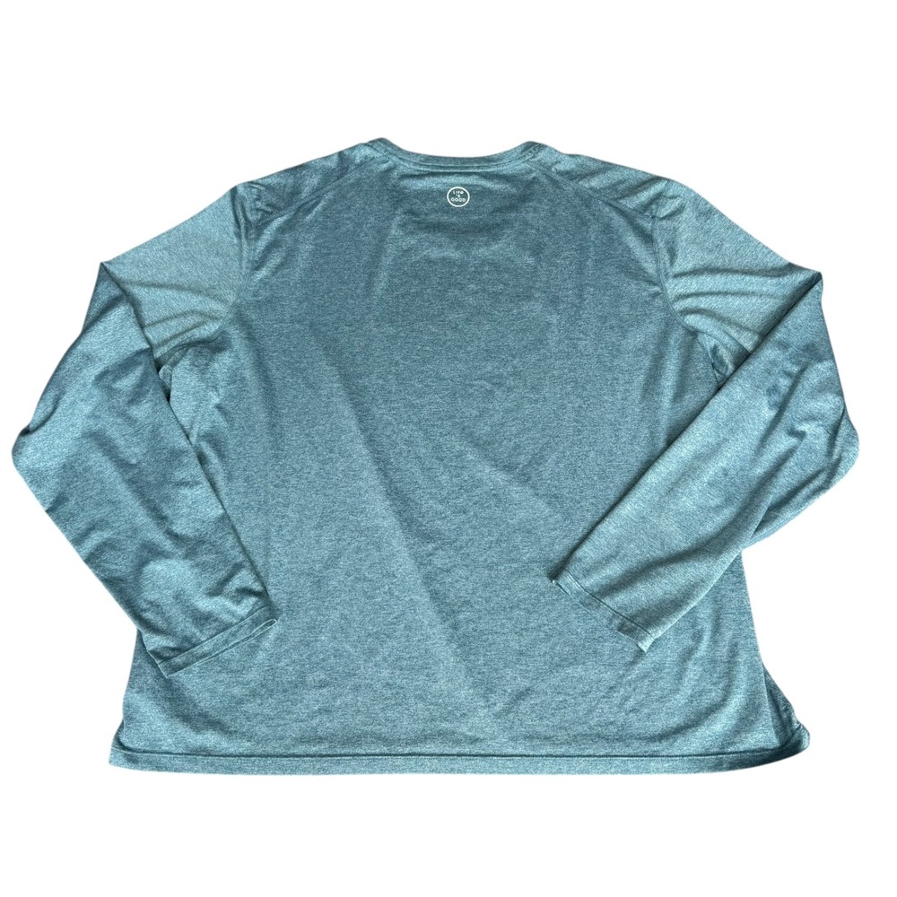Life is Good XXL Active Long Sleeve Performance Tee Blue Here Comes The Sun - Picture 4 of 9